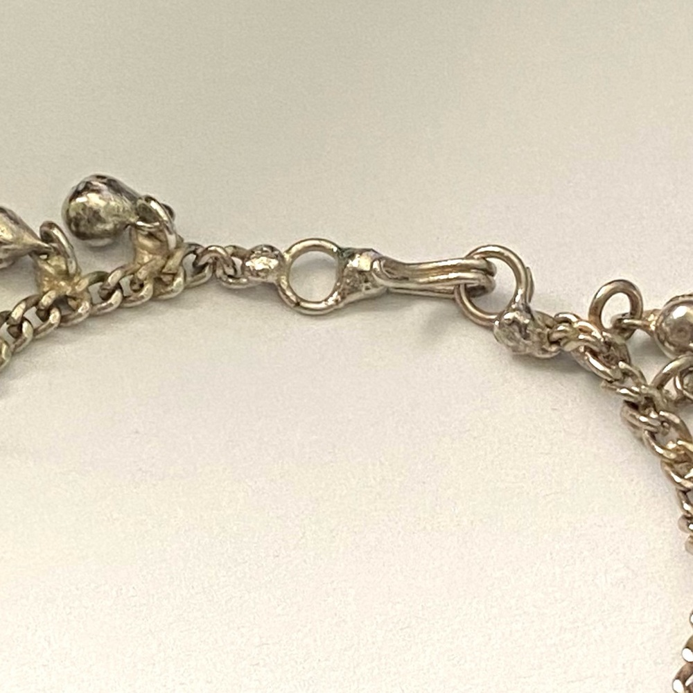 Vintage Belly Dancer Jingle Ankle Bracelet Anklet - Picture 5 of 7
